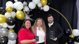 Reuter, Bausman recognized with Sauk Valley Area Chamber of Commerce awards