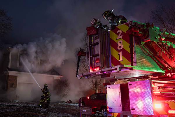 Photos: Cary home a total loss after New Year's Eve fire