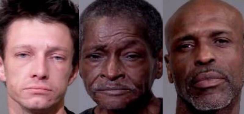 Nathaniel Kilburn (left), Michael Carson, Scott Wells