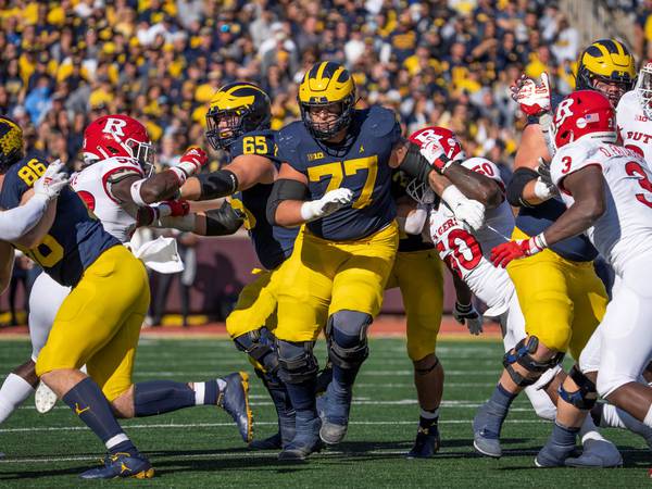 Crystal Lake South grad Trevor Keegan takes center stage with Michigan in CFP semifinals