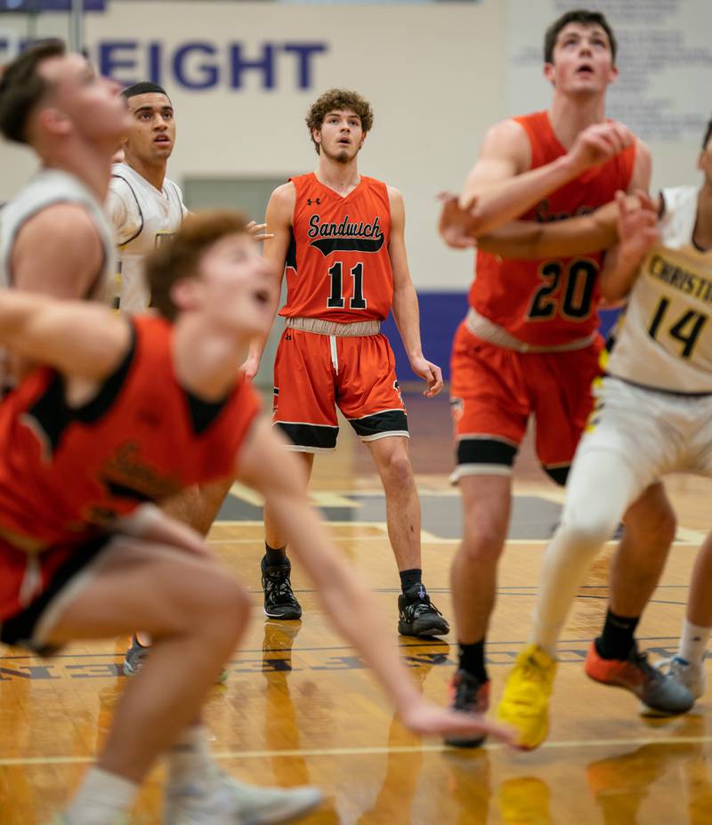 Photos Sandwich vs. Yorkville Christian boys basketball at the 59th