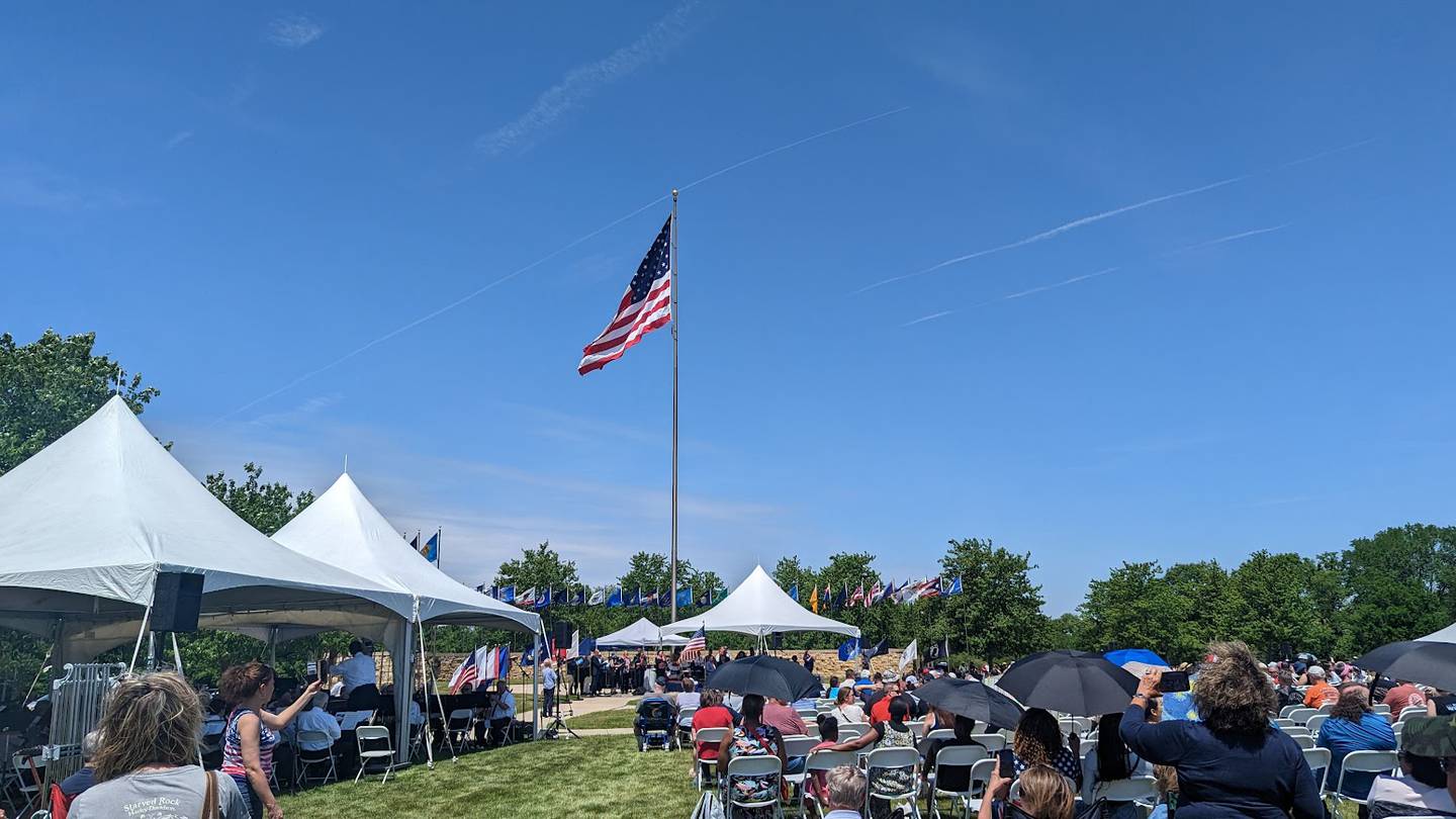 Hundreds, if not thousands, of people came out to the Abraham Lincoln National Cemetery in Elwood on Monday, May 29, 2023, for the 24th Annual Memorial Day Ceremony.