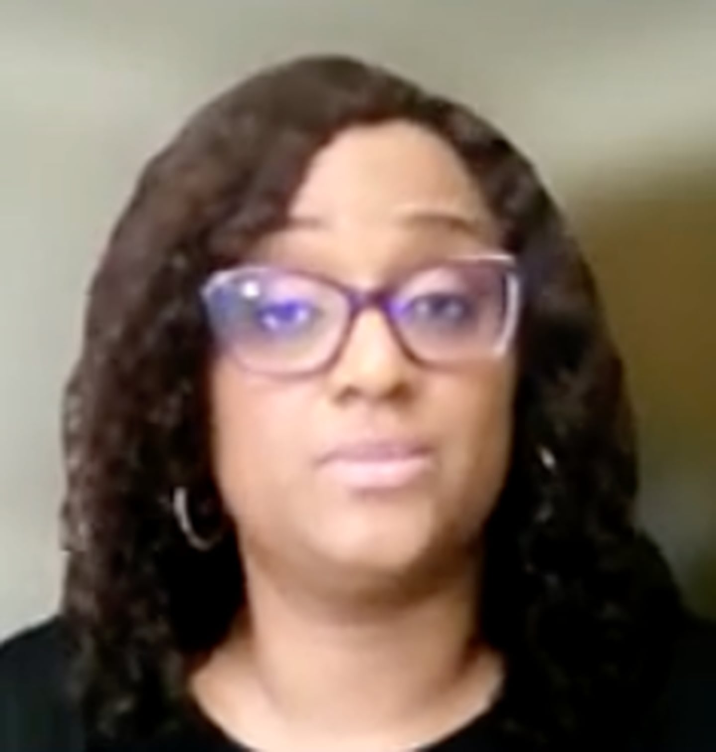 Democrat incumbent Michelle Pickett is running to represent District 8 on the DeKalb County Board in the Nov. 8 General Election. Pickett participated in a virtual candidate forum Thursday, Oct. 13, 2022 hosted by the DeKalb County League of Women Voters, WNIJ and the DeKalb Public Library. (Screenshot by Shaw Local News Network)