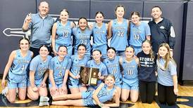 Bureau Valley wins 7th grade girls 2A sectional, advance to state quarterfinals 