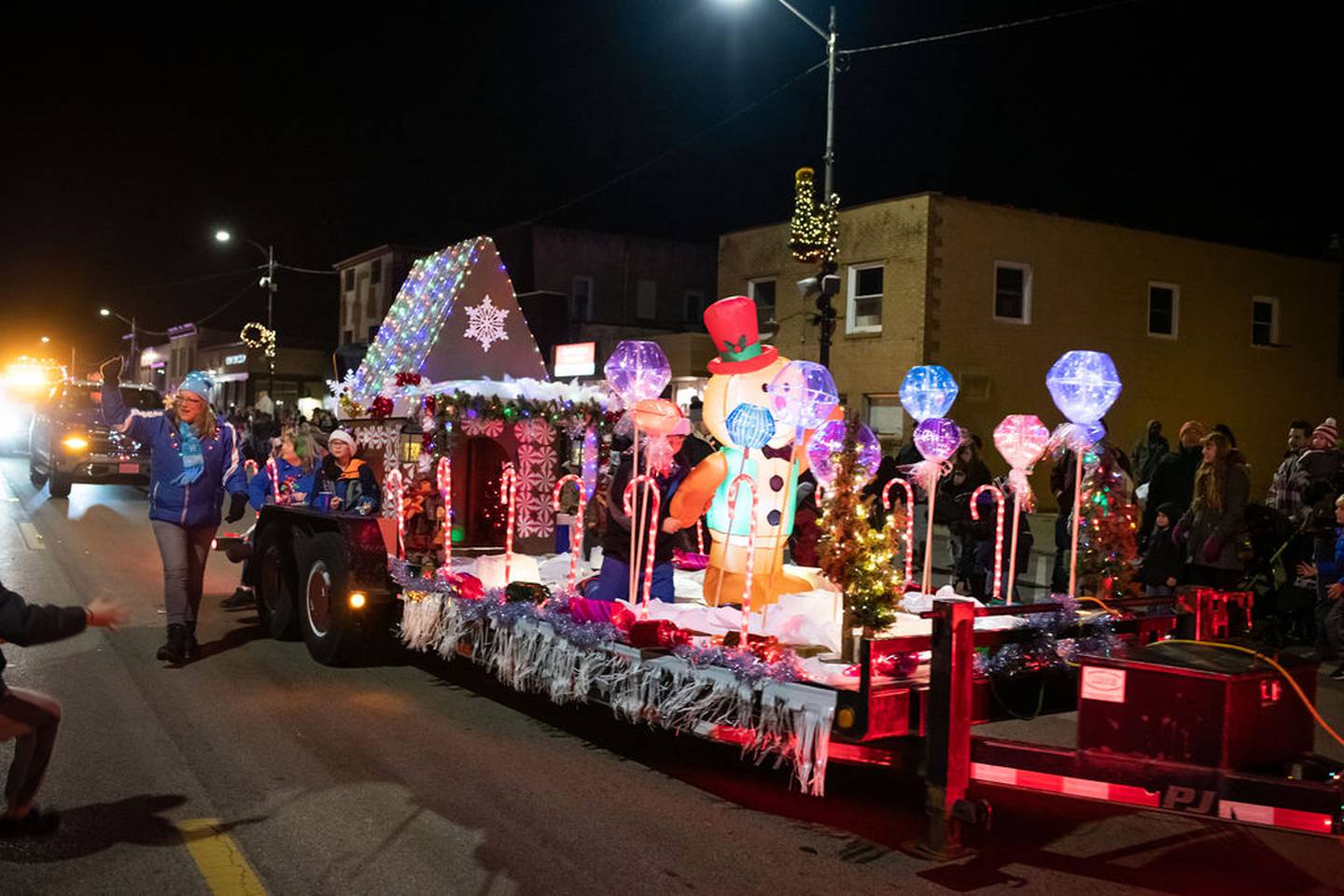 The Genoa Area Chamber of Commerce's Celebrate the Season (shown here in 2022) runs from 6 to 8 p.m. Dec. 1, 2023 in downtown Genoa. The event includes a Jingle Bell Parade and the arrival of Santa Claus.