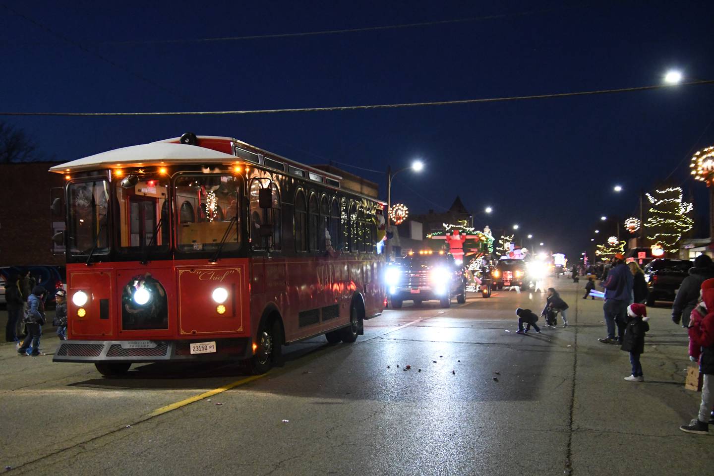 Ladd's Lighted Christmas Parade on Saturday, December 11.