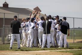 Baseball: 9-run first inning, Powrozek shutout power Burlington Central past Sterling in regional championship