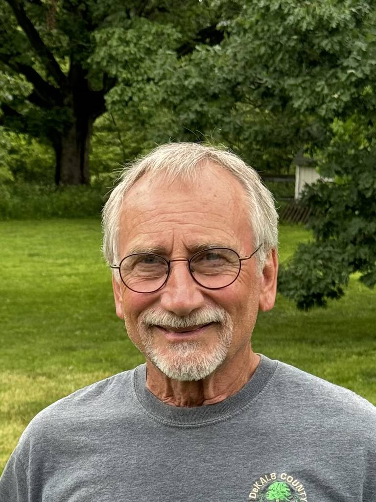 Al Roloff of the DeKalb County Forest Preservation District