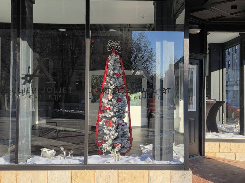 Atelier Joliet, a new art gallery at 150 N. Chicago St. in Joliet that held its grand opening on Dec. 12, is seen on Tuesday, December 16, 2025.