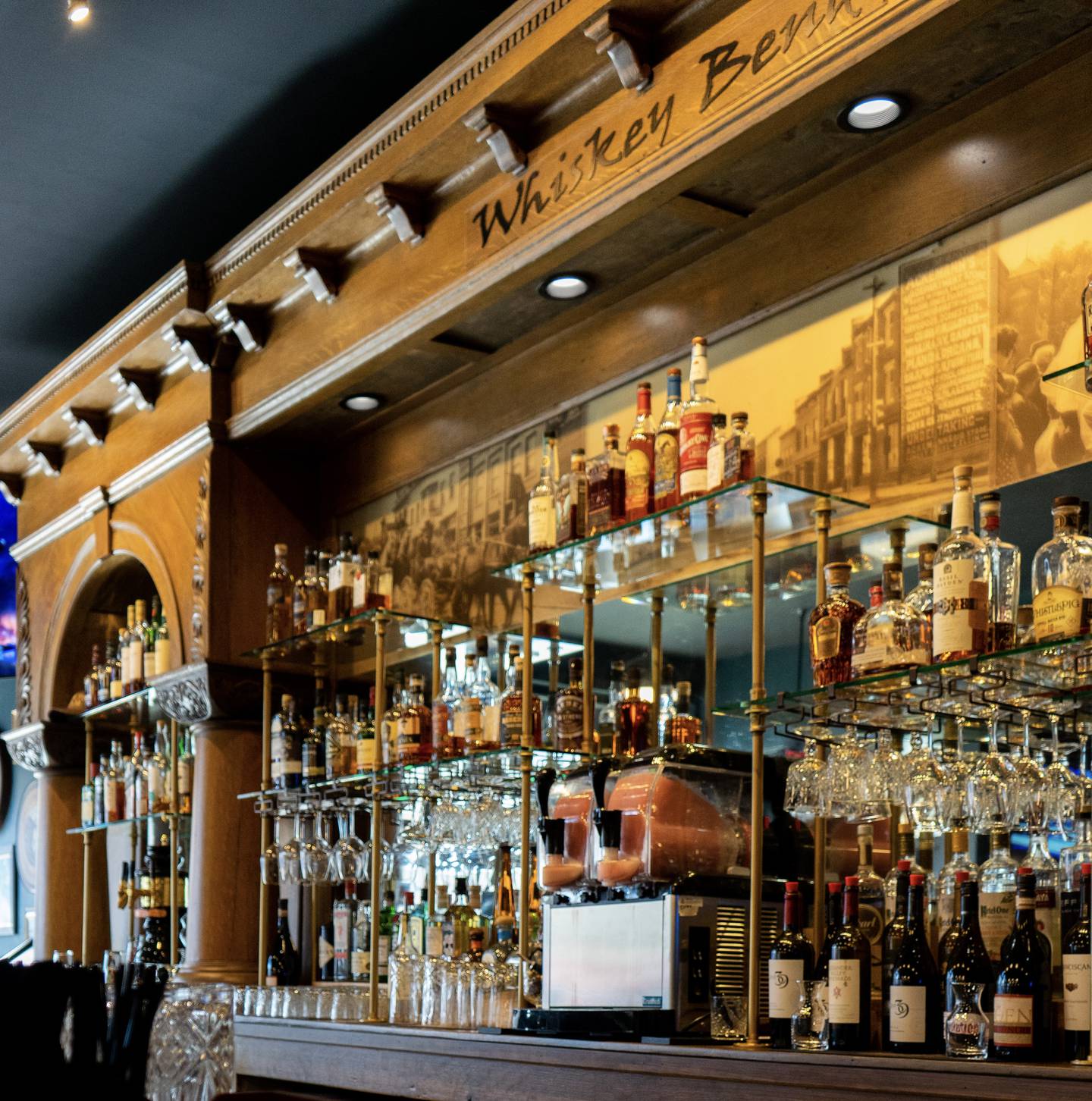 Whiskey Bend, a gastropub at 222 W. Main St. in St. Charles, pays homage to a section of the turn-of-the-20th-Century trolley system that connected Elgin, St. Charles, Geneva, Batavia and Aurora.