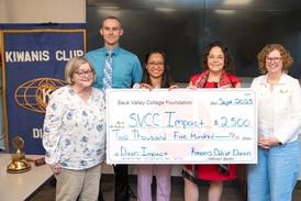 Dixon Kiwanis donates $2,500 to Dixon High School Impact program students