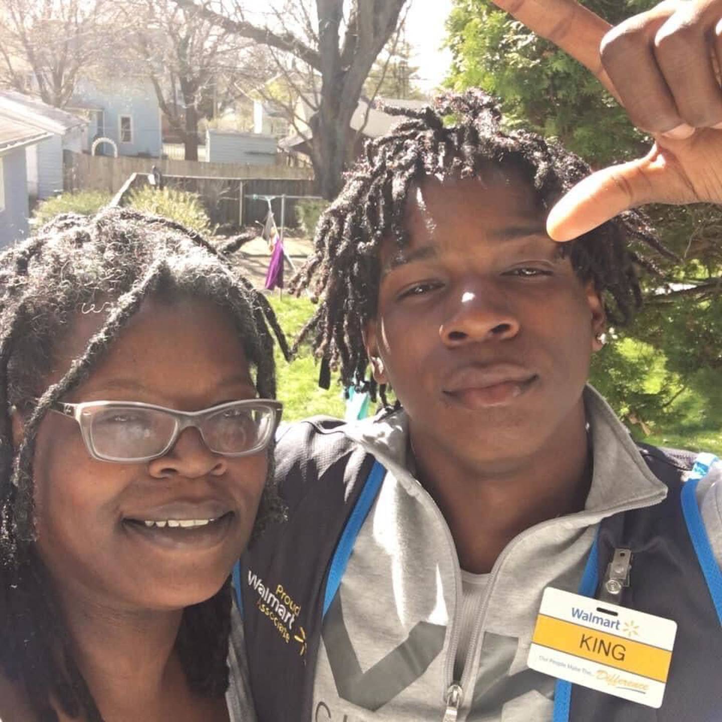 Tara McCarthy (left) and her son Marlon King Jr. (right) pose in this undated photo. A young Marlon King Jr. poses in this undated photo. King graduated from DeKalb High School in 2022. King was fatally shot May 11, 2023 in DeKalb. Two men, Jayden C. Hernandez and Carreon S. Scott, also of DeKalb, are charged with first-degree murder in his death.
