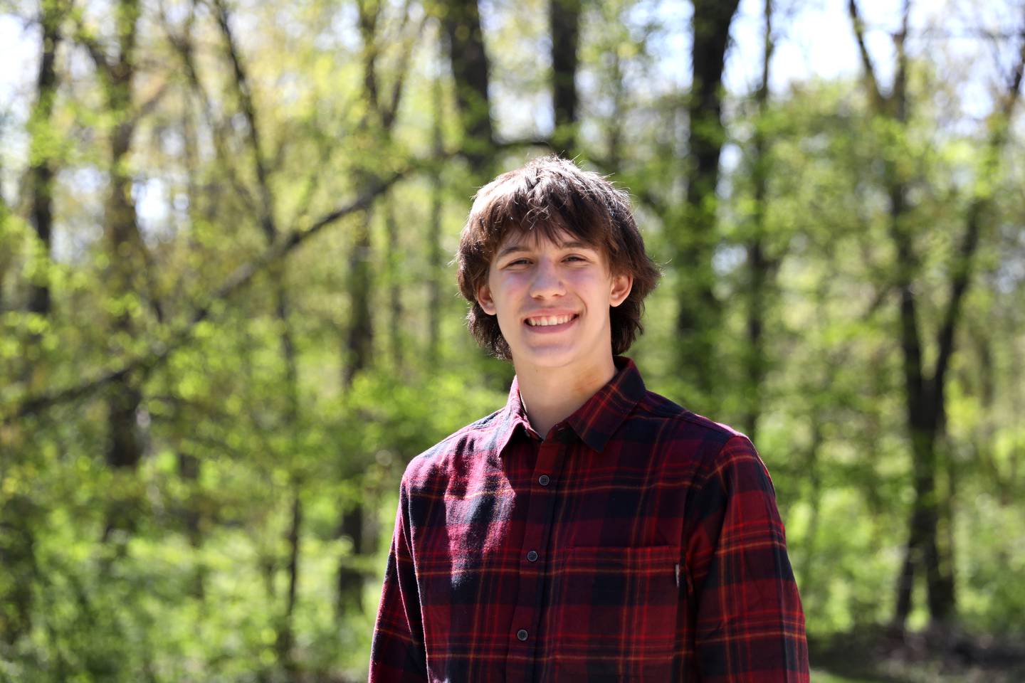 St. Charles North senior Finn Mulcahy received a perfect score on the ACT test.