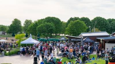 Beer Garden at Independence Grove open on weekends 