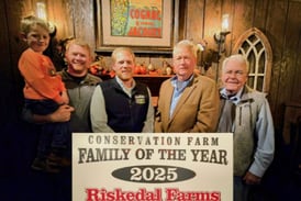 Riskedal Farms named conservation family of the year