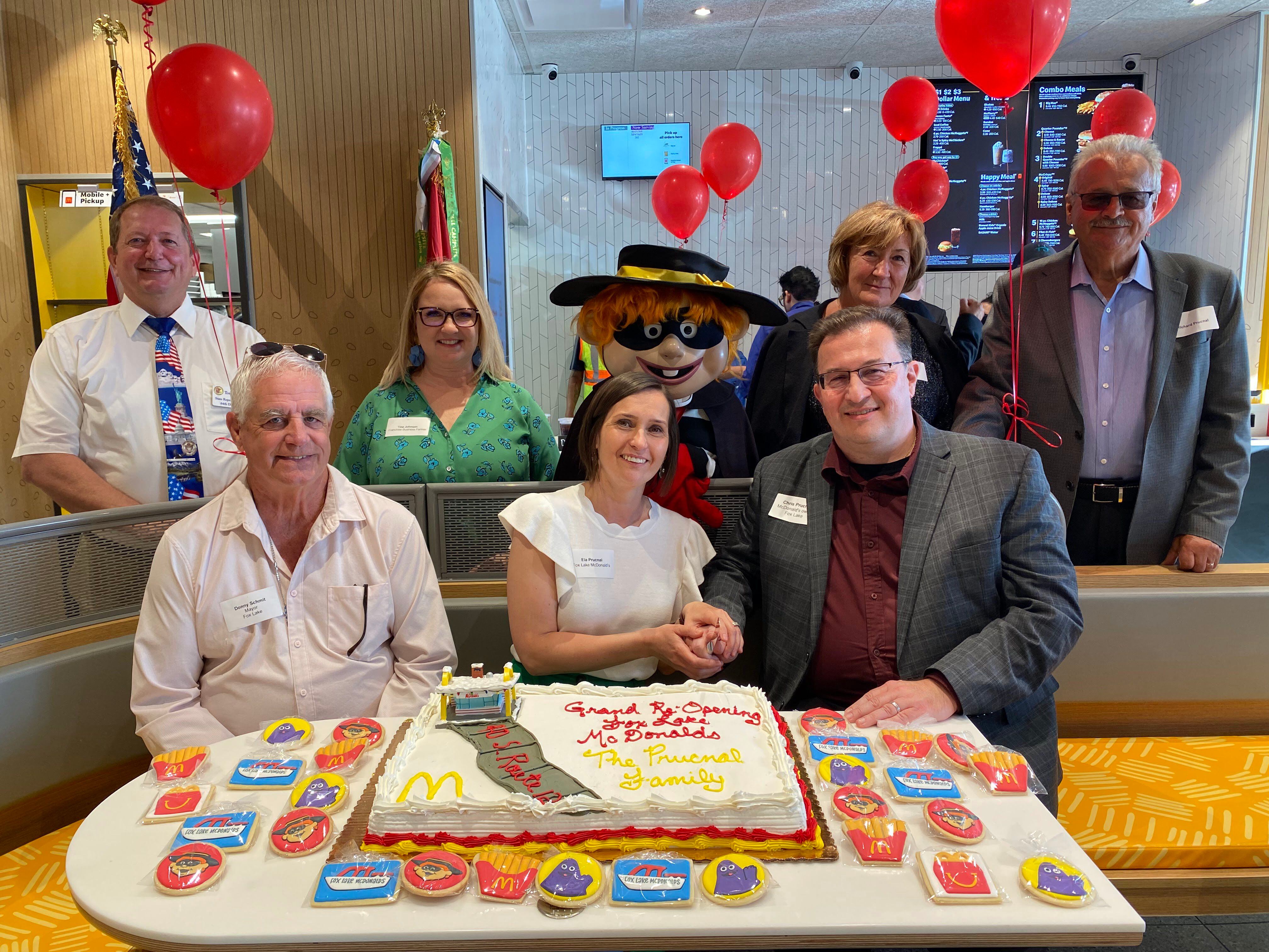 McDonald’s celebrates grand reopening in Fox Lake
