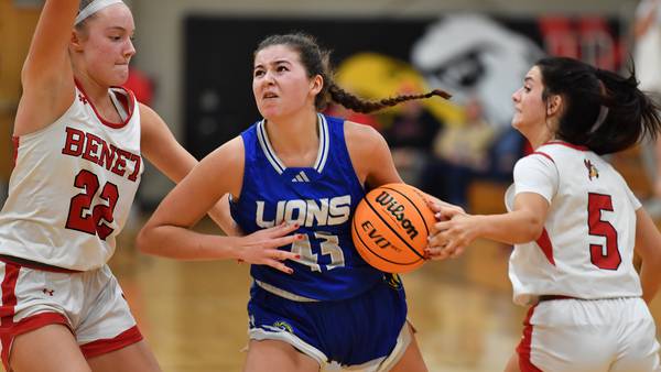 Photos: Lyons vs. Benet girls basketball