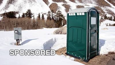 Reduce Slip Hazards Around Portable Restrooms in Icy Conditions