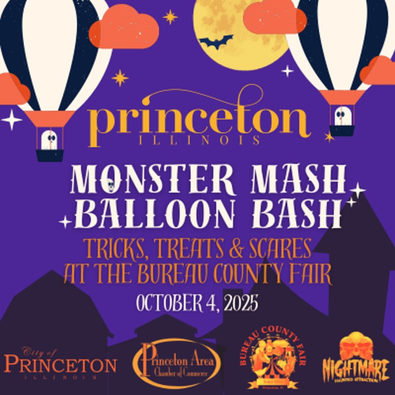 The skies over Princeton will come alive on Friday, Oct. 4 with the Monster Mash Balloon Bash.
