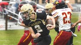 Polo pounds St. Anne in 8-man playoffs