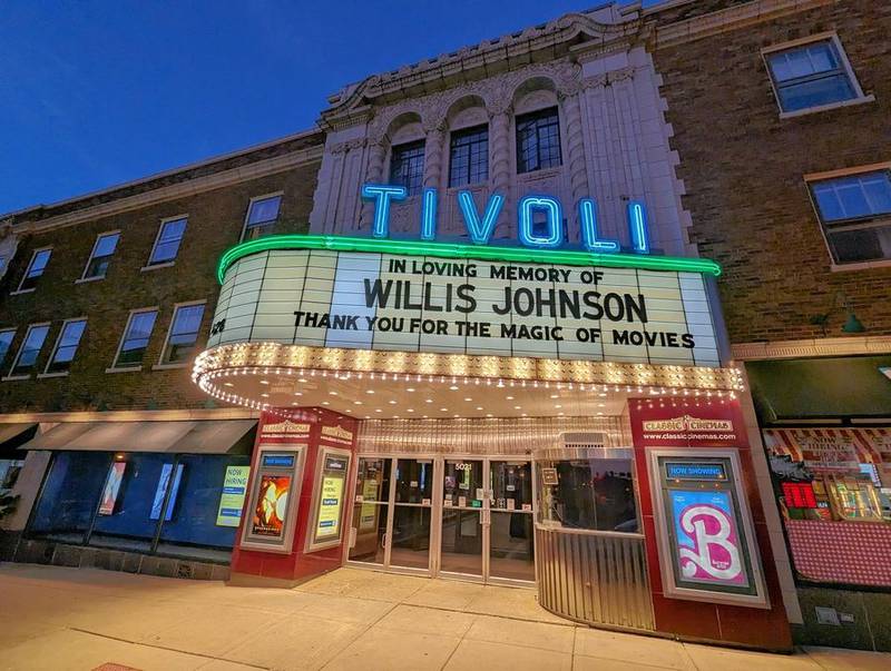 Willis Johnson co-founded Classic Cinemas, Illinois' largest movie theater chain with 16 locations, including the historic Tivoli Theater in downtown Downers Grove.