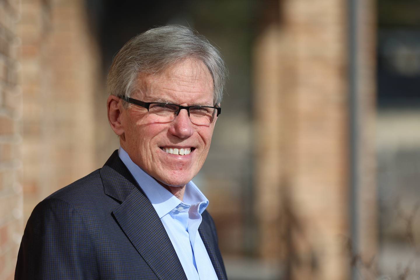 Former President and CEO of the Will county Center of Economic Development John Greuling. Tuesday, Mar. 8, 2022, in Joliet.