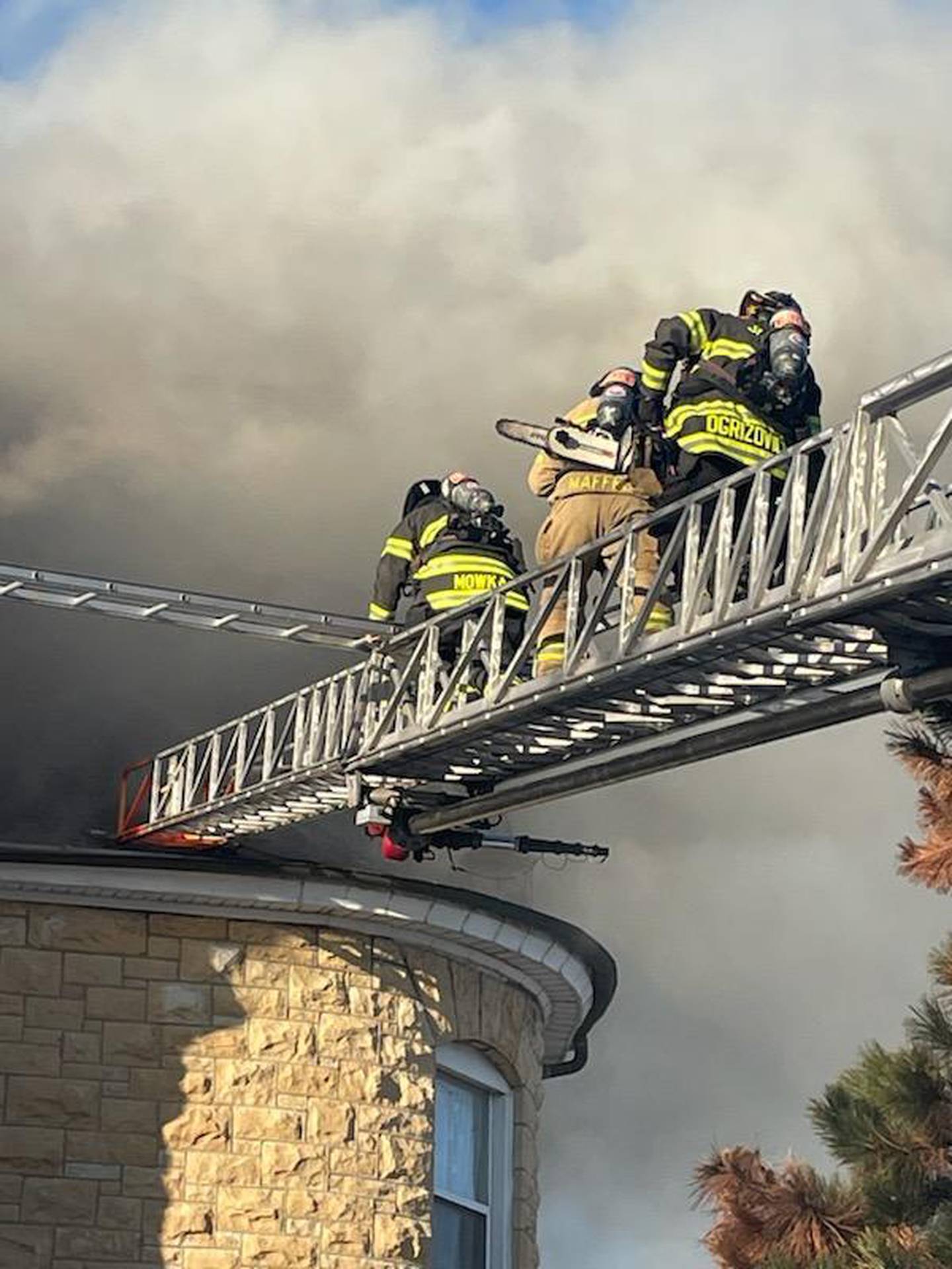 A fire broke out Wednesday afternoon at the Patrick Haley Mansion, located at 17 S. Center St.  in Joliet. Joliet firefighters brought the fire under control in 40 minutes. No inured were reported. The fire is under investigation.