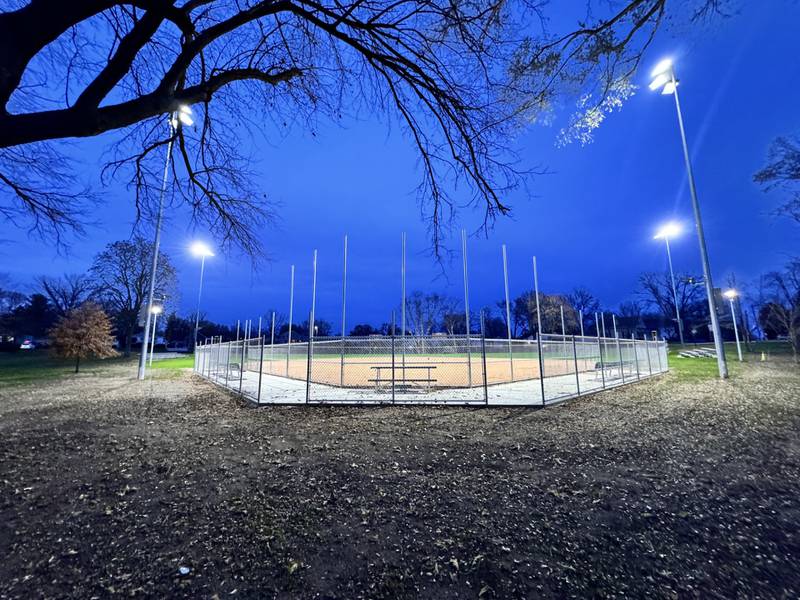 Sunset Park in Peru has been awarded another grant, this time through the Illinois Municipal Electric Agency’s Electric Efficiency Program for $99,800 for the installation of money-saving, more efficiency lights at the baseball field.