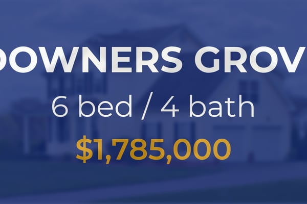 Single-family home sells in Downers Grove for $1.79 million