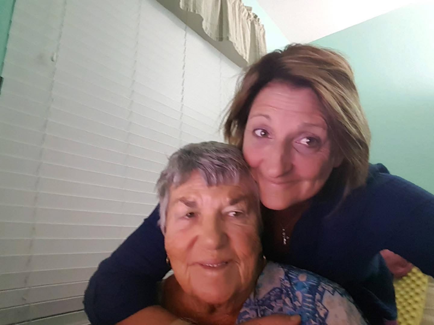 Christina Smith, right, is pictured with her mother Elaine Smith-Garcia. Smith was killed in a car crash in the McHenry area in 2021.