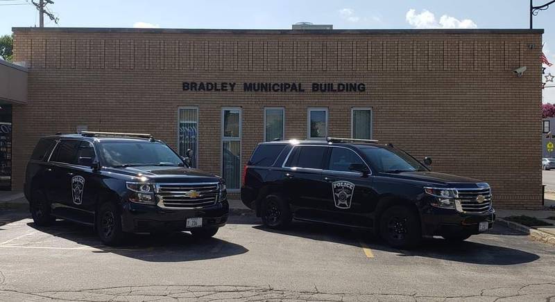 Bradley Police vehicles