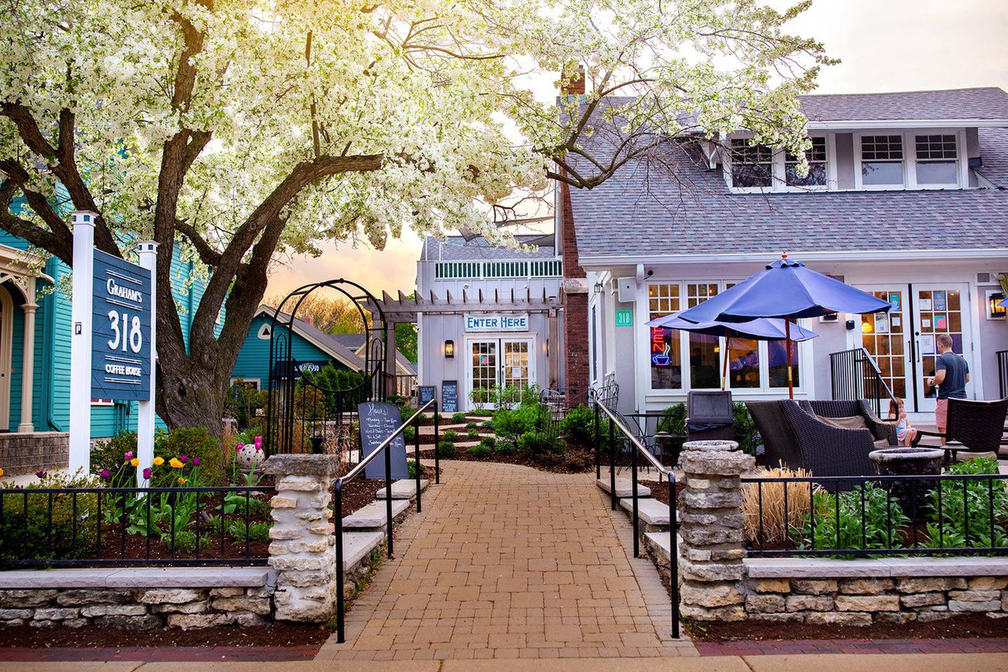 The former 318 Graham's Coffeehouse on Third Street in Geneva is for sale for $2.3 million.