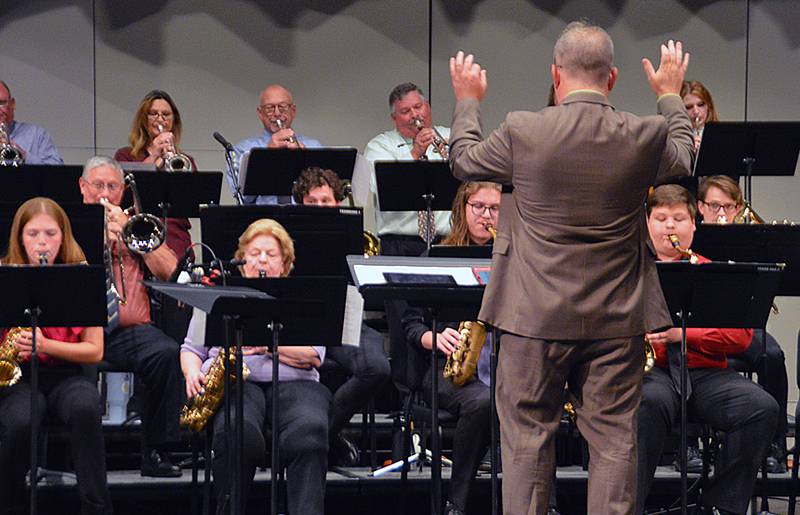 Music lovers are in for a treat next week, when all of Illinois Valley Community Colleges music ensembles perform in separate holiday concerts over four nights. The Jazz Ensemble (shown here) performs on Tuesday.