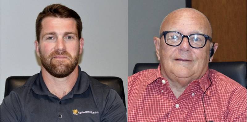 Dixon City Councilman Chris Bishop (left) and Councilman Dennis Considine (right) are running for re-election in the April 2025 election.
