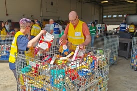 Area health departments share results of donation drive