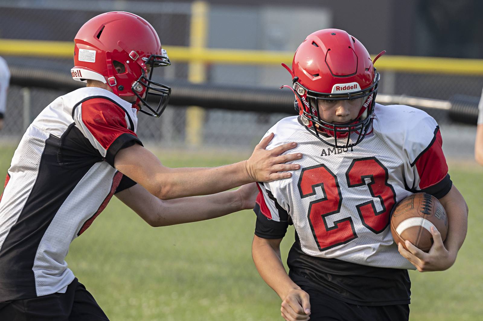 Photos Amboy football camp Shaw Local