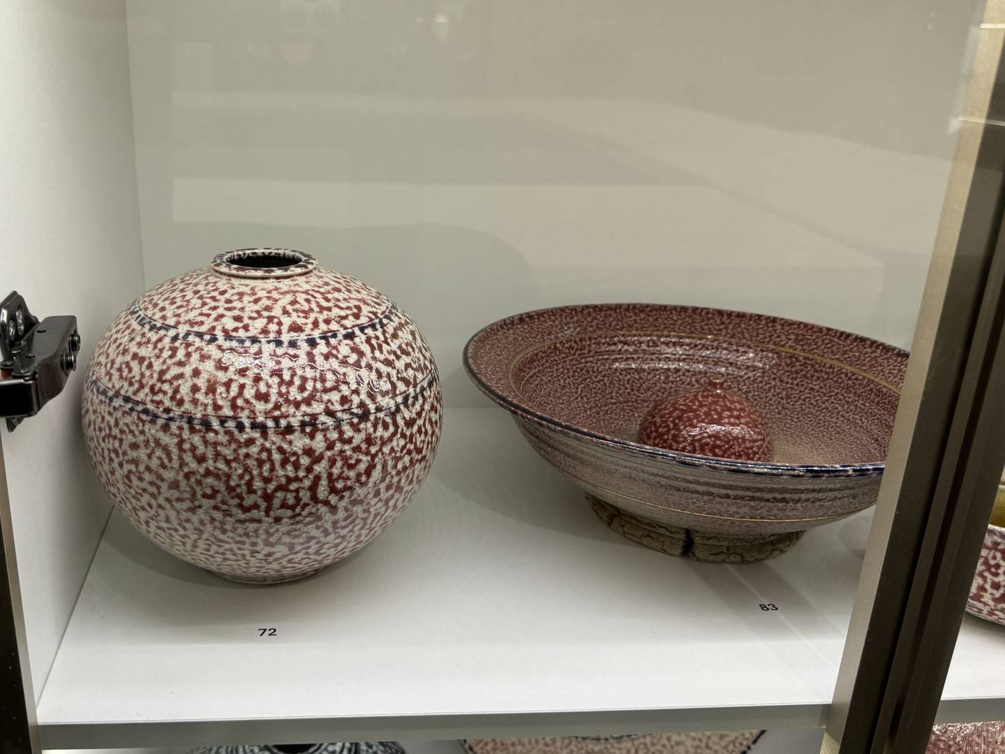 Original pottery by Tom Turner is now on display at the Grundy County Historical Society. Turner said he started his pottery career in high school, and it followed him into the military.