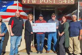 Rock Falls VFW Post 5418 - Jerry Celletti is Rock Falls Tourism Façade Grant recipient