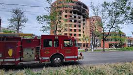 Donated Sterling fire engine joins the Ukrainian war effort