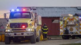 Polo shed catches fire Monday afternoon