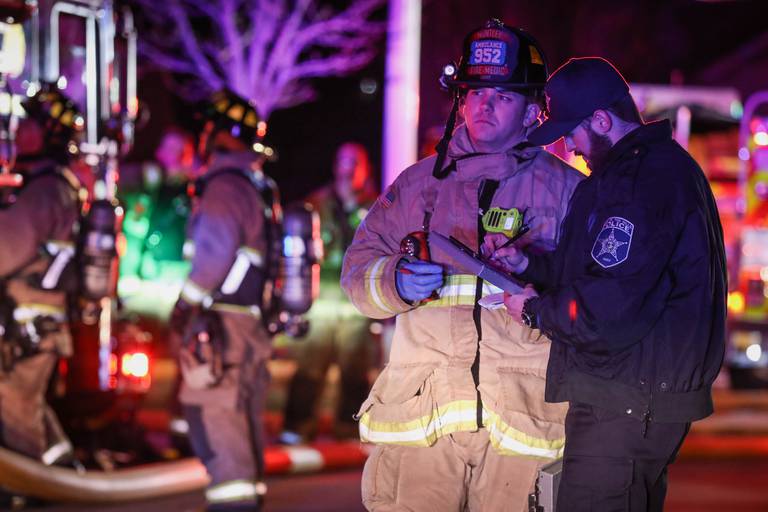 One victim died in a fatal fire accident at a duplex in Lake in the Hills Saturday evening, Nov. 5, 2022. Members of the Huntley Fire Protection District responded to the fire.