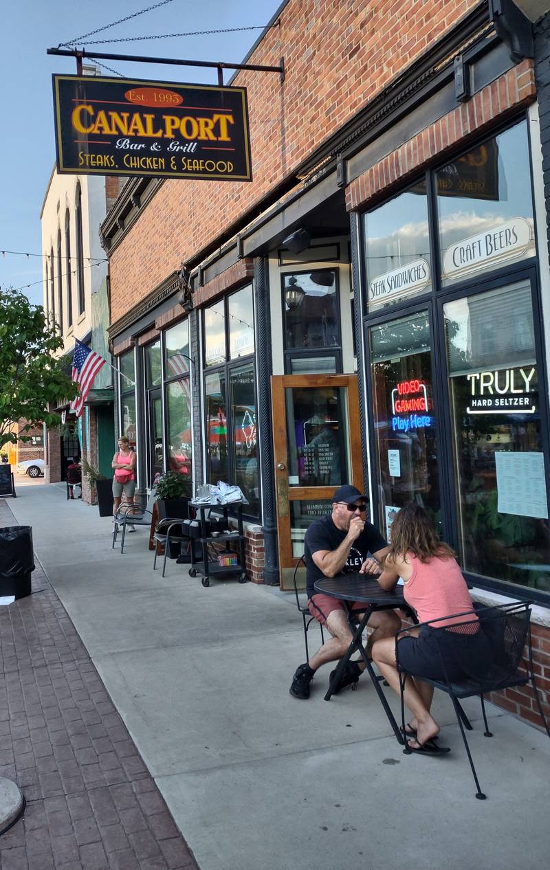 Canal Port Bar and Grill is located at 148 Mill St. in downtown Utica.