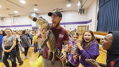 Reptiles dazzle Dixon’s Madison School students