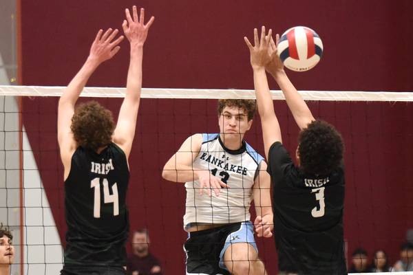 Photos: Kankakee vs. Bishop McNamara, All-City boys volleyball