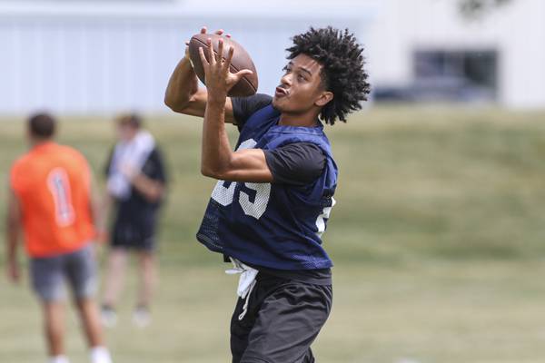 Oswego track star Dontrell Young sticks with football, set for return to field