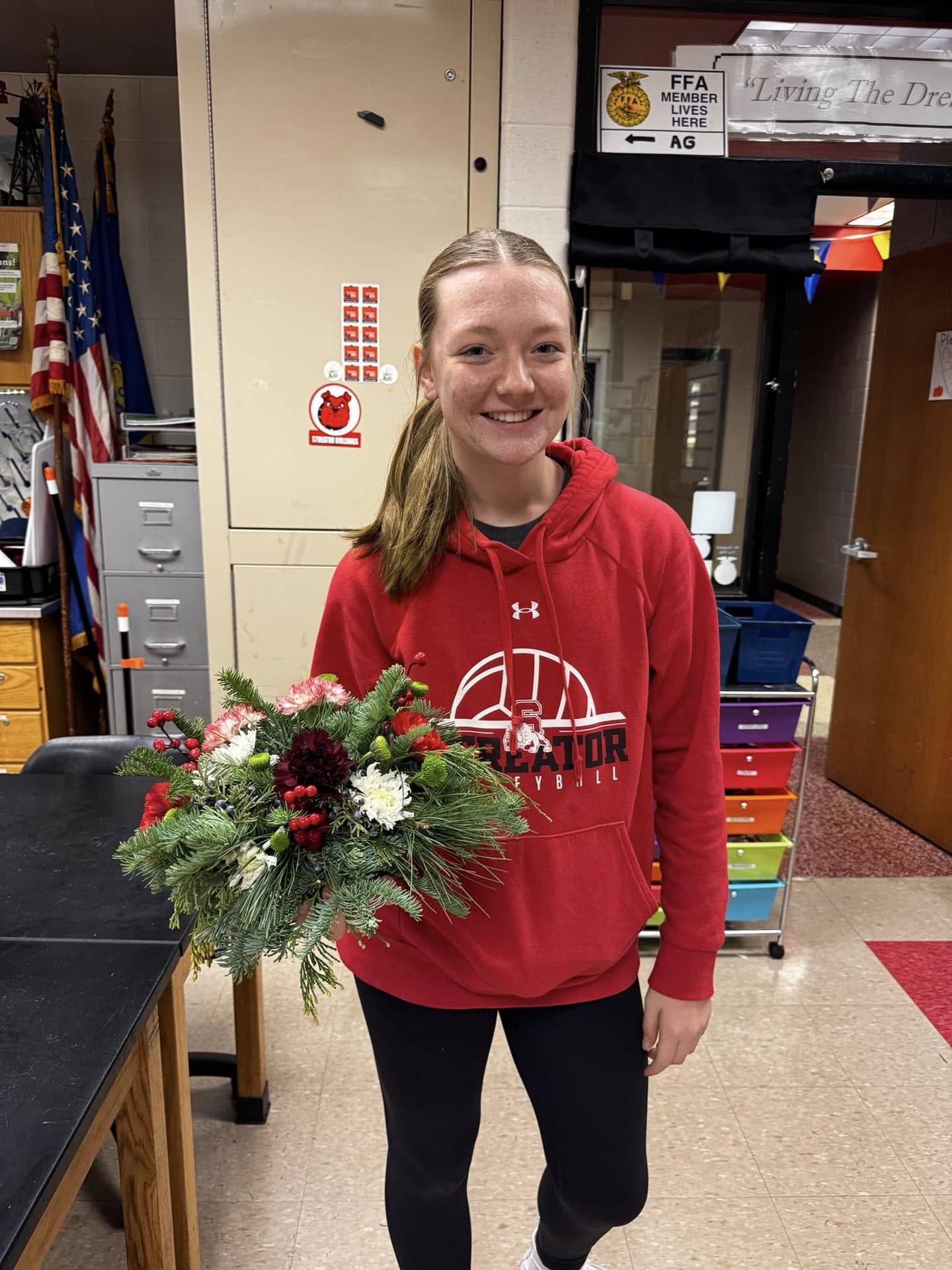 Kinslee Sweeden has always loved flowers and with her grant, she will be starting her own flower farm this summer. She will grow, market, and sell flowers on her farm and at farmers markets. Her grant will be used to start her flower farm within the next 6 months.