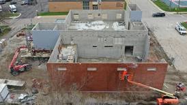 Photos: La Salle-Peru High School's new Ag Center gets brick facade