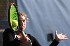 Photos: 2025 IHSA Girls State Tennis Tournament first day. 