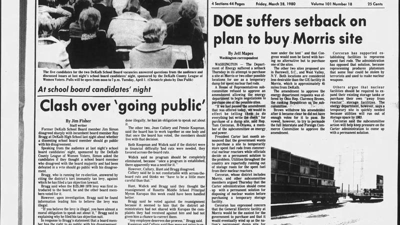 Historical covers for March 28: U.S. to Iran: We’re not ruling out use of force (1980)