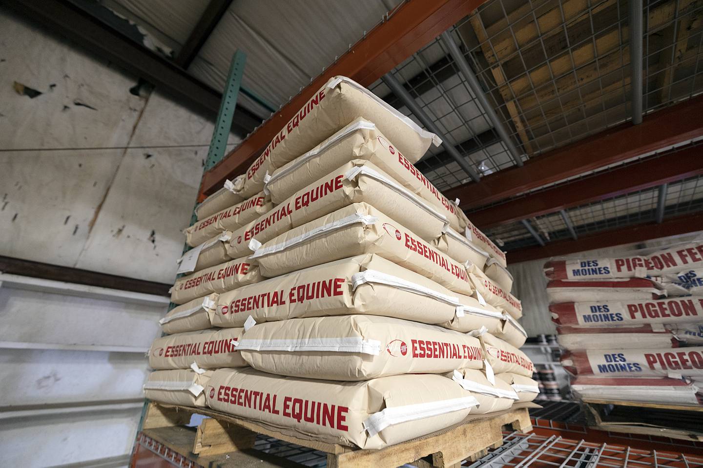 Horse feed, pigeon feed, cattle feed, if you can feed it, Mark can get it.
